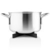 215618 2 podlozka pod hrnec flex 21 cm cerna silikon eva solo