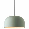 217040 2 zavesna lampa quay 43 cm zelena ocel eva solo