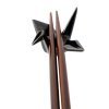 217112 oblazek na odlozeni hulek origami crane cerna keramika mij