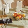 218855 2 drzak na kuchynske uterky mediterraneo 33 cm stribrna nerezova ocel alessi