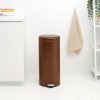 221705 2 pedalovy odpadkovy kos newicon 30 l teple bronzova ocel brabantia