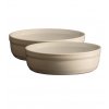 Set zapekacích misiek na Creme Brulée Emile Henry slonová kosť 13 cm 2 ks