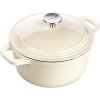 Litinový hrnec Iron LT1060 Lamart krémová 20 cm 2,55 l a