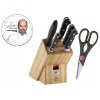 Zwilling PS Professional “S“ blok s noži 6 ks + Twin nůžky 1