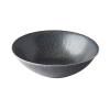 Jedálenská miska BB BLACK 21 cm, 700 ml, keramika, MIJ