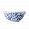 Miska Triangle Indigo Ikat s plastovým vekom 16 cm 700 ml MIJ