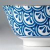Miska 3 Petal Crest Indigo Ikat 13 cm 350 ml
