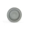 Hlboký tanier so širokým okrajom šedý 21,5 cm MIJ