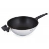 Wok koncept 30 cm, so skleneným krytom, WOLL