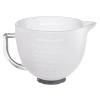 Sklenená misa so silikónovým vekom 4,83 l matná KitchenAid