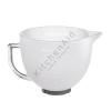 Sklenená misa so silikónovým vekom 4,83 l matná KitchenAid