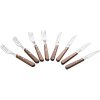 Set steakových príborov LT2062 Walnut Lamart 8 ks
