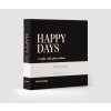 Fotoalbum HAPPY DAYS, čierna, Printworks