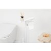 Stojan na toaletný papier s držiakom na WC kefu MINDSET, minerálna biela, Brabantia