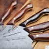 Kuchársky nôž KITA NORTH DAMASCUS 20 cm, Dellinger