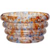 Dekoračná misa BLAZE 31 cm, viacfarebná, sklo, Hübsch