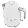 Rýchlovarná kanvica KLF03WHEU 1,7 l, biela, Smeg