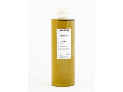 Konopný masážní olej 250 ml