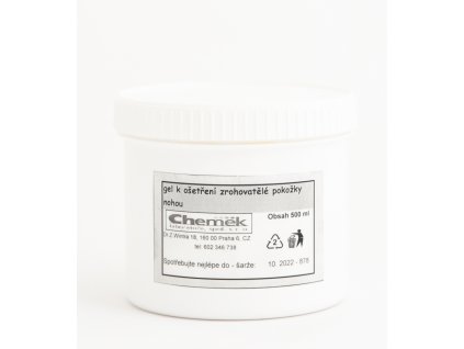 Gel k ošetření zrohovatělé pokožky nohou 500 ml
