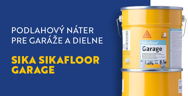 SIKA Sikafloor Garage RAL 7032, 6kg - podlahový náter pre garáže