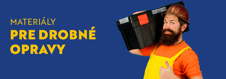 Materiály na drobné opravy