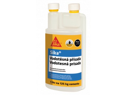 Sika Vodotesná prísada, 1l - vodotesniaci prísada do betónu a malty