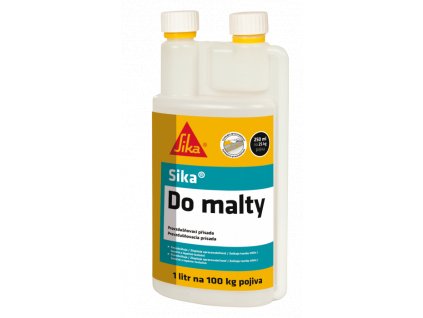 Sika Do malty, 1l - prísada zlepšuje spracovateľnosť malty