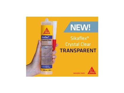 SIKA Sikaflex Crystal Clear 290ml - Transparentný tmel a lepidlo
