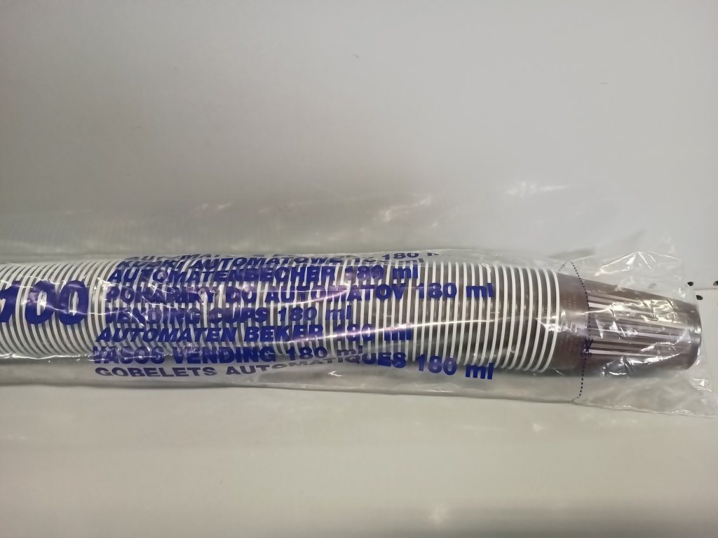 Kelímek na kávu do automatu 180ml / 100ks