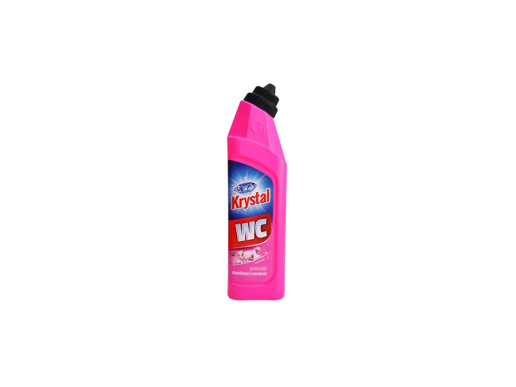 krystal wc cleaner ruzovy 750ml