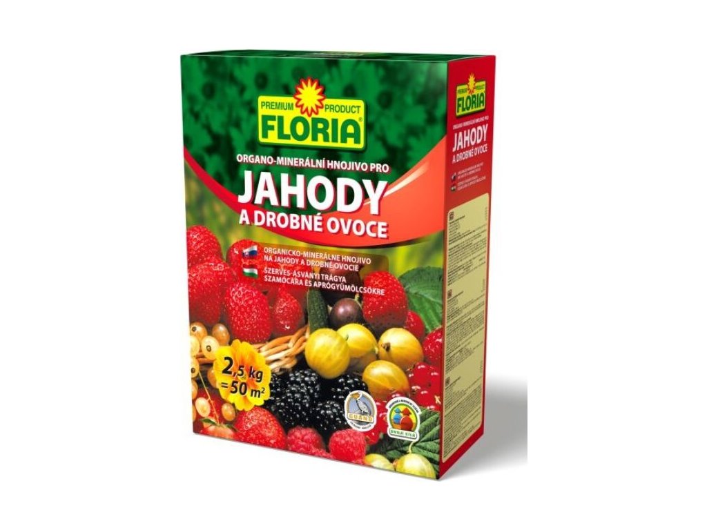 floria OM hnojivo 25kg jahody