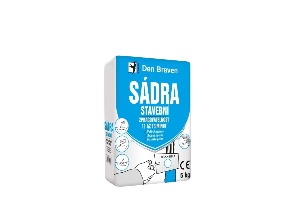 sadra stavebni 5kg