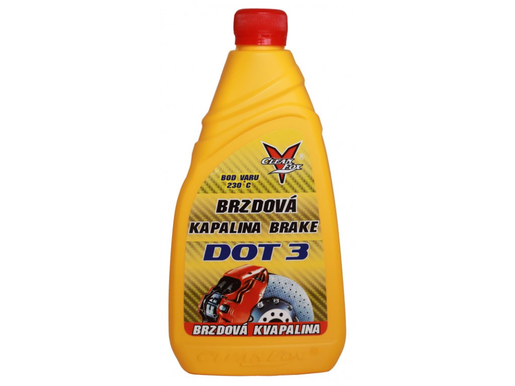 cleanfox brzdova kapalina DOT3 500ml