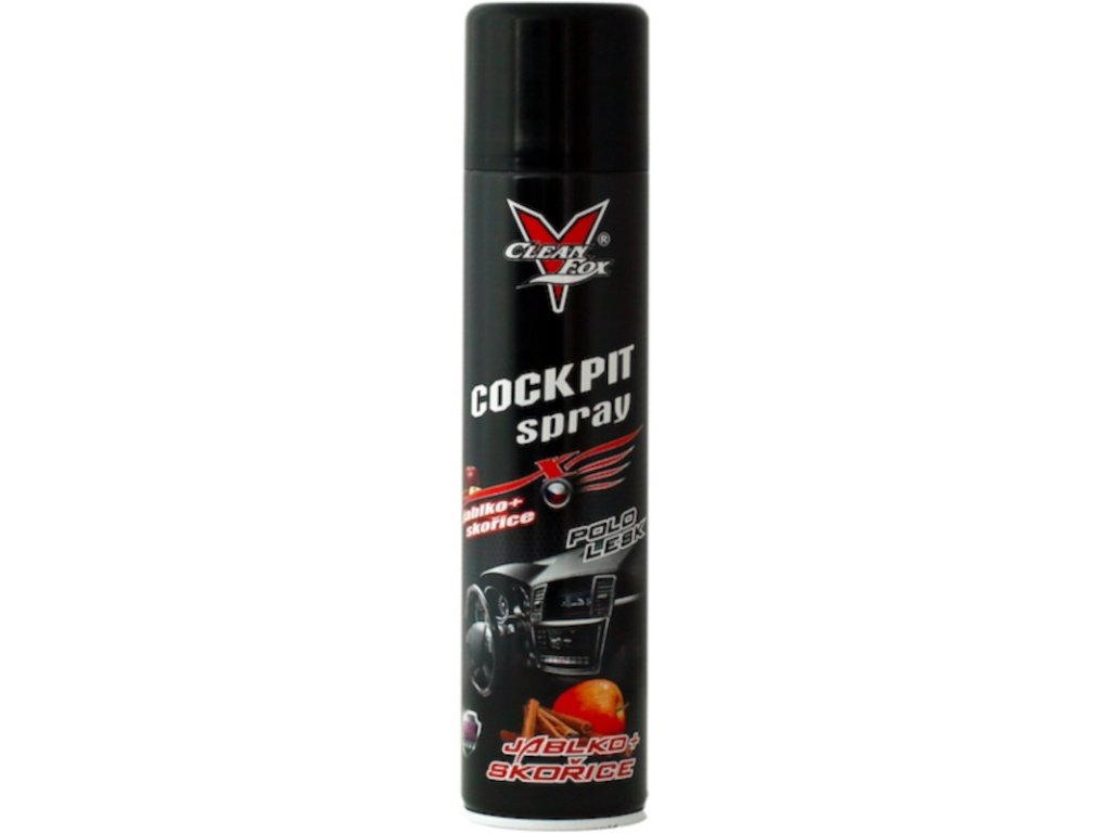 cleanfox cockpit spray jablkoskorice 400ml