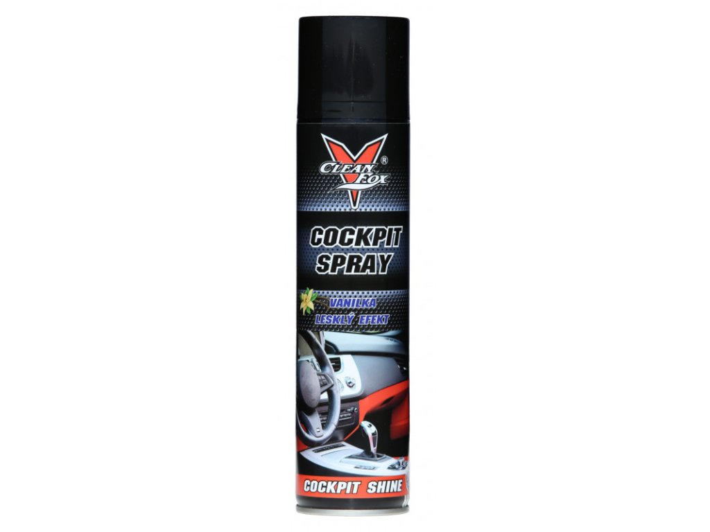 cleanfox cockpit spray vanilka 400ml