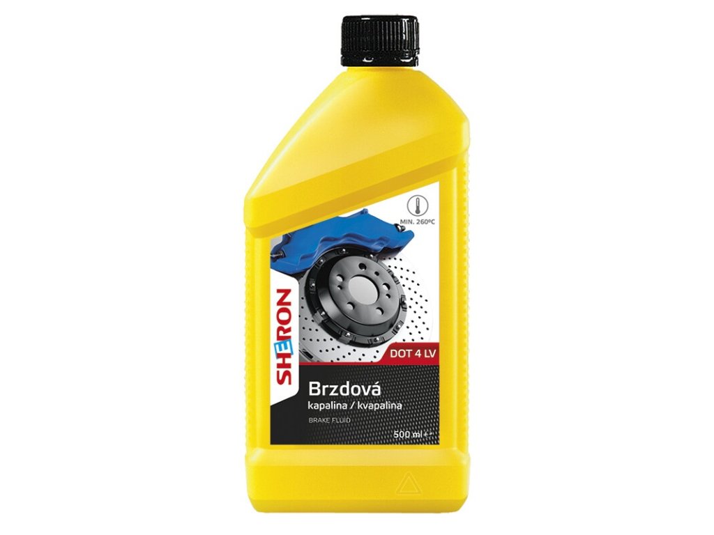 sheron brzdova kapalina DOT4LV 500ml