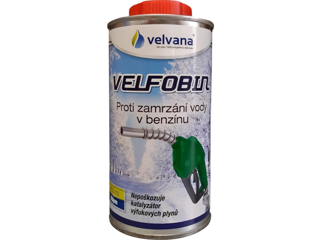 velfobin proti zamrzani vody v benzinu 450ml