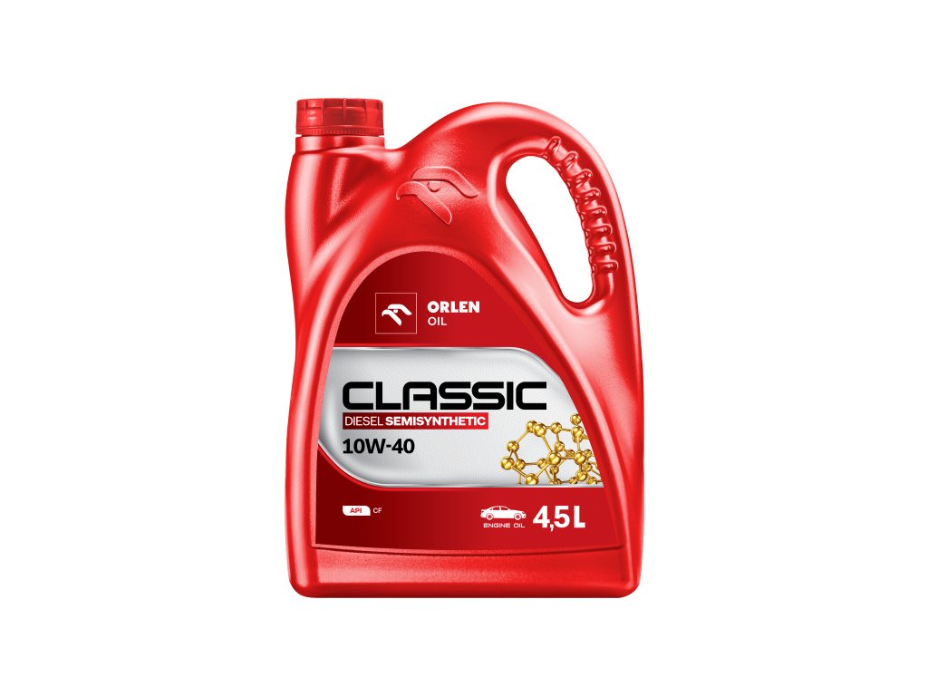 orlen oil classic diesel semisynthetic 10w 40 4 5l