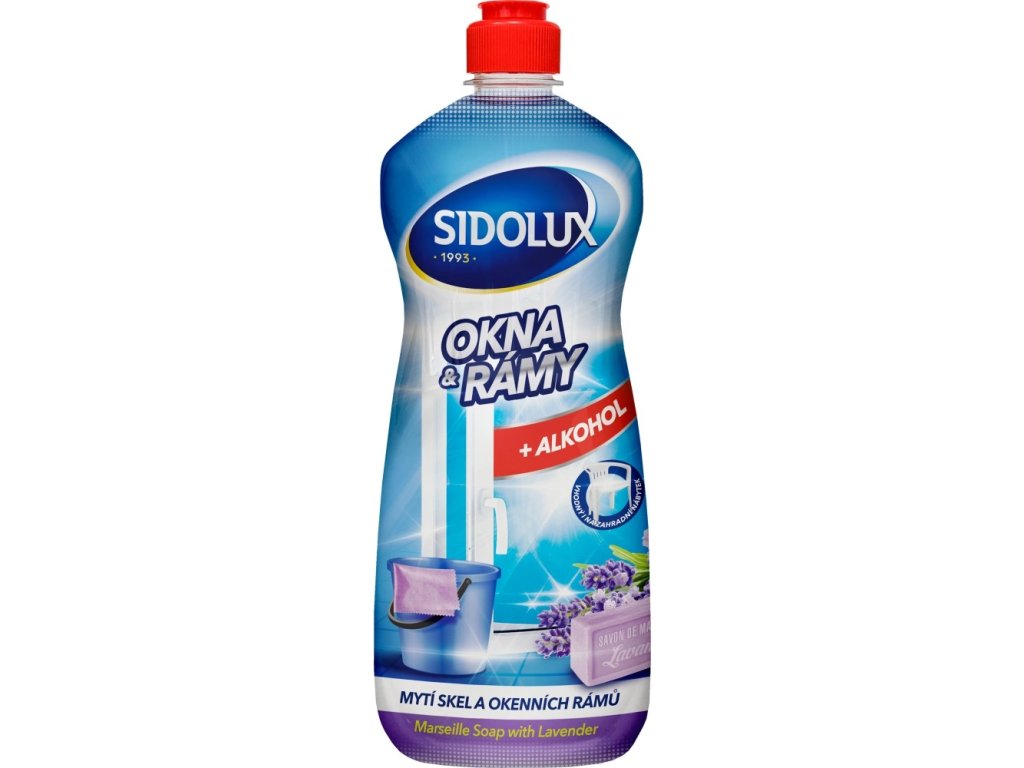 sidolux okna ramy levandule