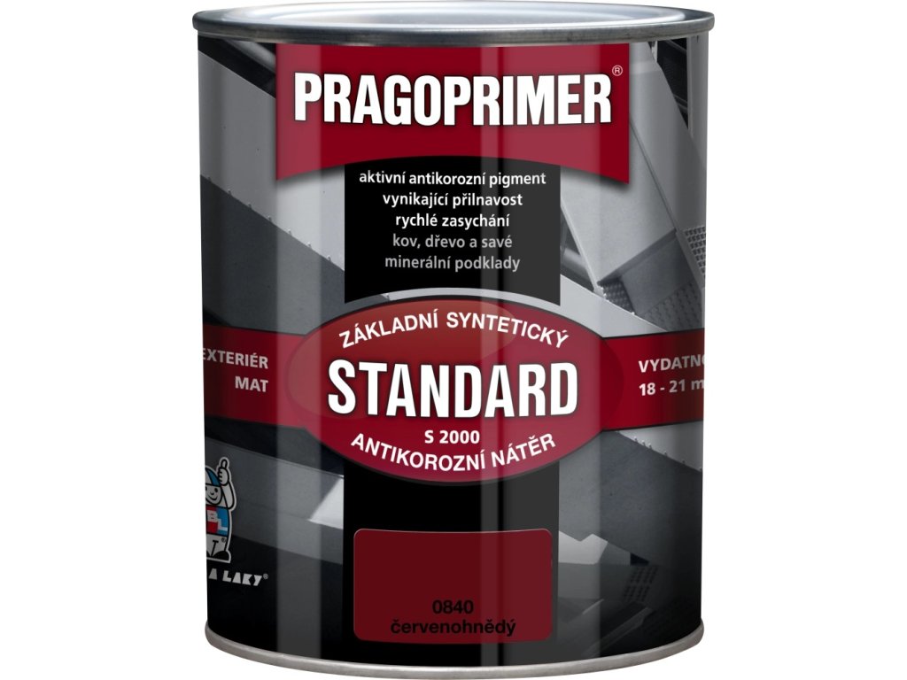 pragoprimer S2000 cervenohnedy 600ml