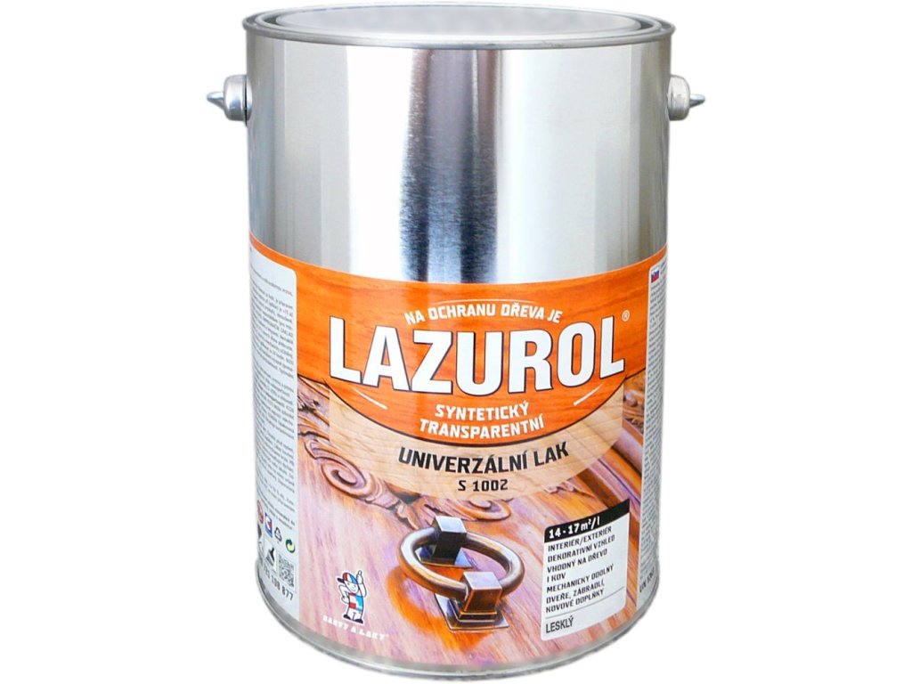 lazurol s1002 univerzalni lak lesk 4L