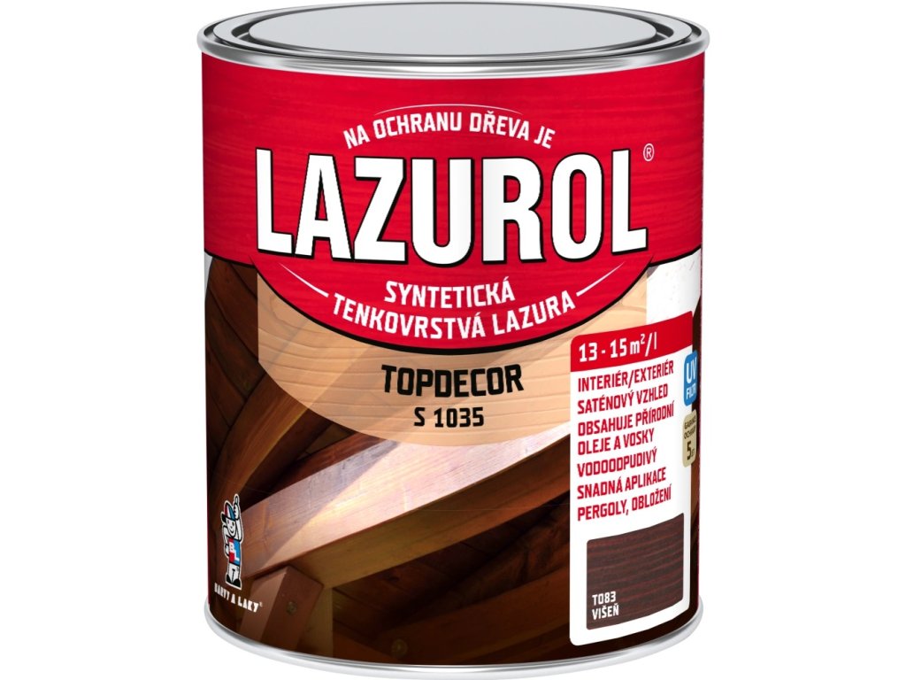 lazurol topdecor s1035 visen 750ml