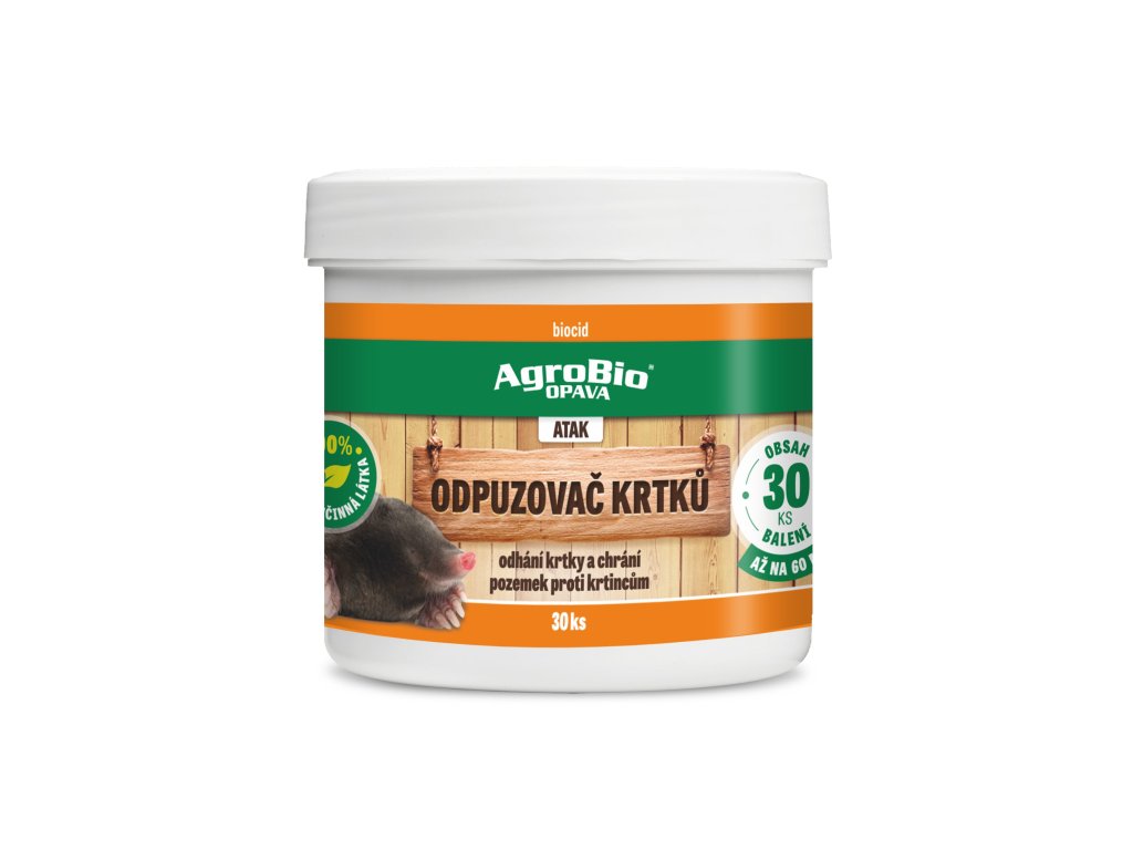 odpuzovač krtku 30ks