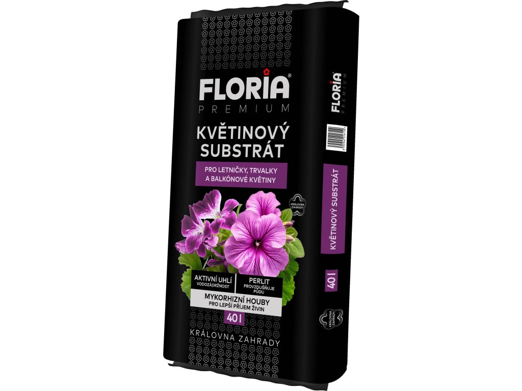floria kvetinovy substrat 40L