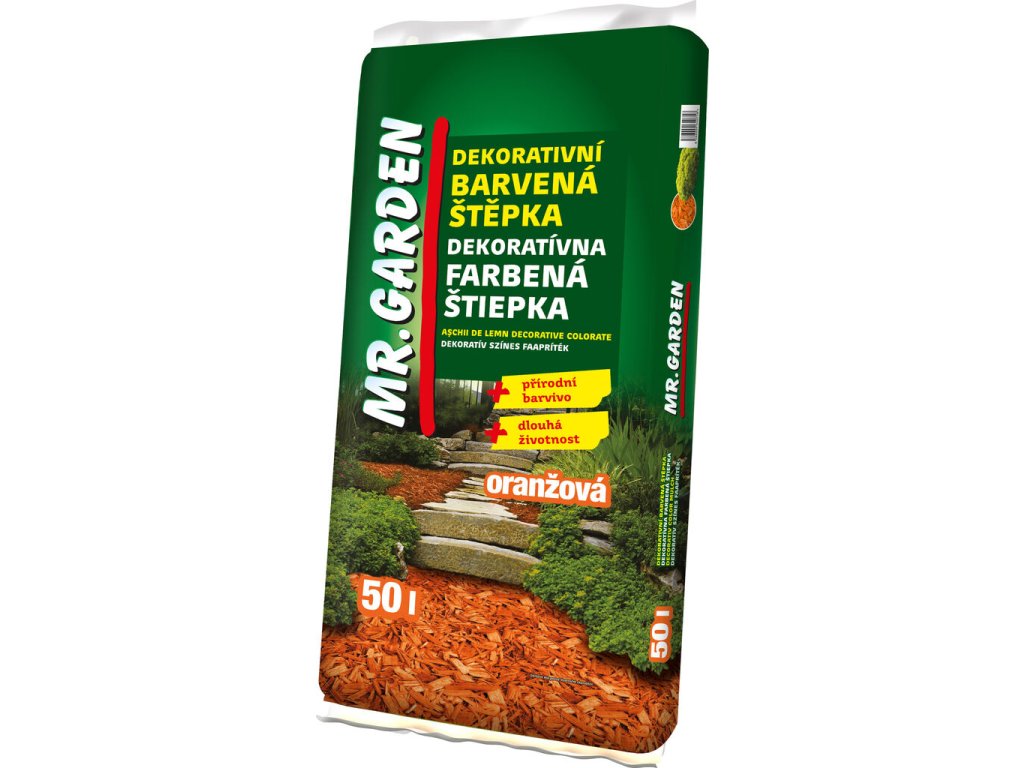 dekorativni barevna stepka 70L oranzova