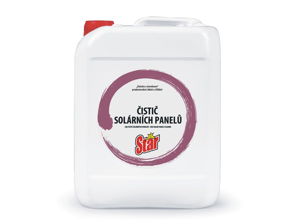 star cistic solarnich panelu 5l