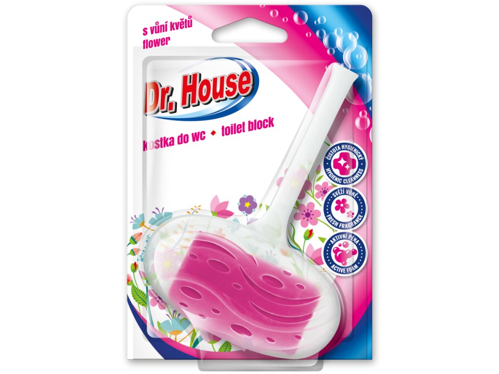 dr house kostka do wc vune kvetin 40 g
