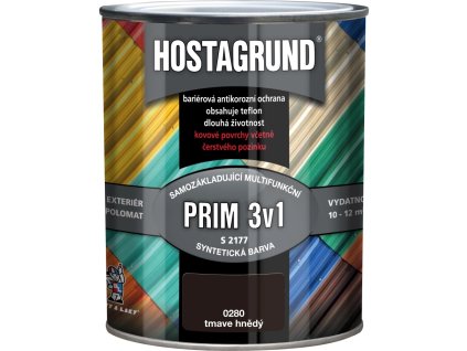 hostagrund s2177 prim 3v1 tmave hnedy 600ml