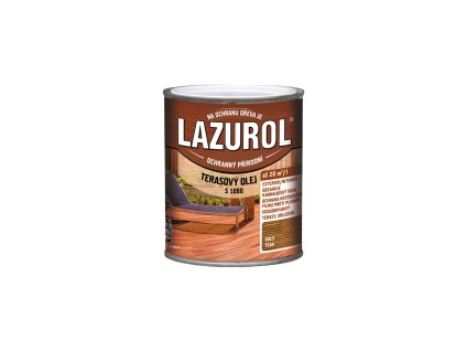 lazurol terasovy olej teak 750ml