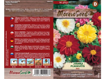 00908 Jirinka plnokveta MIX